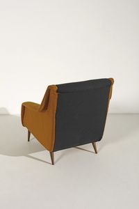 DE CARLI CARLO (1910 - 1999) : Coppia di poltrone 802 per Cassina  - Asta Asta 364 | DESIGN E ARTI DECORATIVE DEL NOVECENTO - DESIGN (Online) Online - Associazione Nazionale - Case d'Asta italiane