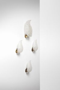 BAROVIER & TOSO - Quattro lampade da parete