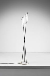 LELII ANGELO (1911 - 1979) - Lampada da terra per Arredoluce