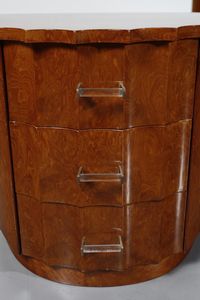 MERONI & FOSSATI : Coppia di comodini  - Asta Asta 364 | DESIGN E ARTI DECORATIVE DEL NOVECENTO - DESIGN (Online) Online - Associazione Nazionale - Case d'Asta italiane