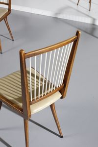 MANIFATTURA ITALIANA : Sei sedie  - Asta Asta 364 | DESIGN E ARTI DECORATIVE DEL NOVECENTO - DESIGN (Online) Online - Associazione Nazionale - Case d'Asta italiane