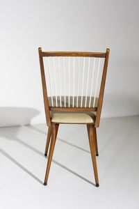 MANIFATTURA ITALIANA : Sei sedie  - Asta Asta 364 | DESIGN E ARTI DECORATIVE DEL NOVECENTO - DESIGN (Online) Online - Associazione Nazionale - Case d'Asta italiane