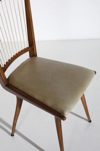 MANIFATTURA ITALIANA : Sei sedie  - Asta Asta 364 | DESIGN E ARTI DECORATIVE DEL NOVECENTO - DESIGN (Online) Online - Associazione Nazionale - Case d'Asta italiane