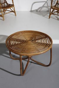 MANIFATTURA ITALIANA : Quattro sedie e un tavolino  - Asta Asta 364 | DESIGN E ARTI DECORATIVE DEL NOVECENTO - DESIGN (Online) Online - Associazione Nazionale - Case d'Asta italiane