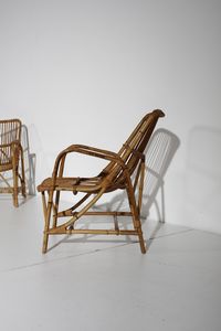 MANIFATTURA ITALIANA : Quattro sedie e un tavolino  - Asta Asta 364 | DESIGN E ARTI DECORATIVE DEL NOVECENTO - DESIGN (Online) Online - Associazione Nazionale - Case d'Asta italiane