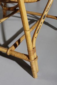 MANIFATTURA ITALIANA : Quattro sedie e un tavolino  - Asta Asta 364 | DESIGN E ARTI DECORATIVE DEL NOVECENTO - DESIGN (Online) Online - Associazione Nazionale - Case d'Asta italiane