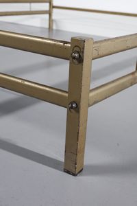 OSVALDO BORSANI e ARNALDO POMODORO : Letto  - Asta Asta 364 | DESIGN E ARTI DECORATIVE DEL NOVECENTO - DESIGN (Online) Online - Associazione Nazionale - Case d'Asta italiane