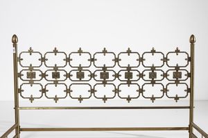 OSVALDO BORSANI e ARNALDO POMODORO : Letto  - Asta Asta 364 | DESIGN E ARTI DECORATIVE DEL NOVECENTO - DESIGN (Online) Online - Associazione Nazionale - Case d'Asta italiane