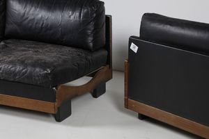 SCARPA TOBIA (n. 1935) : Divano produzione Cassina  - Asta Asta 364 | DESIGN E ARTI DECORATIVE DEL NOVECENTO - DESIGN (Online) Online - Associazione Nazionale - Case d'Asta italiane