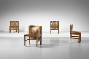GIAMPIERO VITELLI & TITINA AMMANNATI - Quattro sedie per Pozzi e Verga