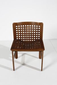 GIAMPIERO VITELLI & TITINA AMMANNATI : Quattro sedie per Pozzi e Verga  - Asta Asta 364 | DESIGN E ARTI DECORATIVE DEL NOVECENTO - DESIGN (Online) Online - Associazione Nazionale - Case d'Asta italiane