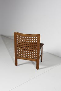 GIAMPIERO VITELLI & TITINA AMMANNATI : Quattro sedie per Pozzi e Verga  - Asta Asta 364 | DESIGN E ARTI DECORATIVE DEL NOVECENTO - DESIGN (Online) Online - Associazione Nazionale - Case d'Asta italiane