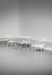 PONTI GIO (1891 - 1979) - Tavolo e coppia di sedie per Casa & Giardino