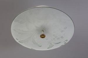 CHIESA PIETRO (1892 - 1948) : Lampada a plafoniera per Fontana Arte  - Asta Asta 364 | DESIGN E ARTI DECORATIVE DEL NOVECENTO - DESIGN (Online) Online - Associazione Nazionale - Case d'Asta italiane