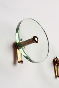 FONTANA ARTE : Tre appendiabiti  - Asta Asta 364 | DESIGN E ARTI DECORATIVE DEL NOVECENTO - DESIGN (Online) Online - Associazione Nazionale - Case d'Asta italiane