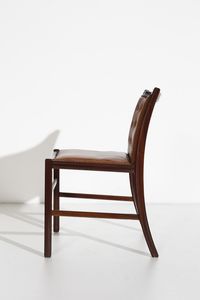 FRIGERIO LUCIANO (1928 - 1999) : Sei sedie Reginella  - Asta Asta 364 | DESIGN E ARTI DECORATIVE DEL NOVECENTO - DESIGN (Online) Online - Associazione Nazionale - Case d'Asta italiane