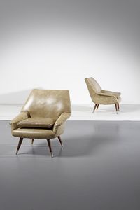 MANIFATTURA ITALIANA - Coppia di poltrone