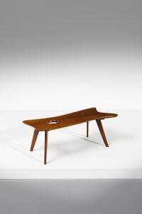 SCAPINELLI GIUSEPPE (1891 - 1982) : attribuito. Tavolino da salotto  - Asta Asta 364 | DESIGN E ARTI DECORATIVE DEL NOVECENTO - DESIGN (Online) Online - Associazione Nazionale - Case d'Asta italiane