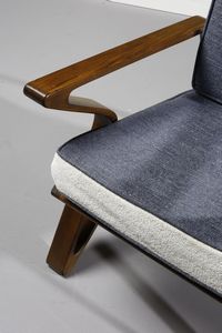 MANIFATTURA BRASILIANA : Coppia di poltrone  - Asta Asta 364 | DESIGN E ARTI DECORATIVE DEL NOVECENTO - DESIGN (Online) Online - Associazione Nazionale - Case d'Asta italiane