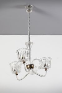 BAROVIER & TOSO : Lampada a sospensione  - Asta Asta 364 | DESIGN E ARTI DECORATIVE DEL NOVECENTO - DESIGN (Online) Online - Associazione Nazionale - Case d'Asta italiane