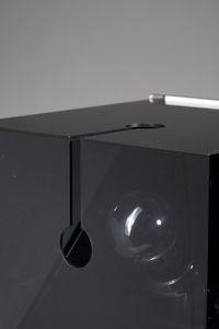 ITER ELETTRONICA : Lampada da tavolo Cubo  - Asta Asta 364 | DESIGN E ARTI DECORATIVE DEL NOVECENTO - DESIGN (Online) Online - Associazione Nazionale - Case d'Asta italiane