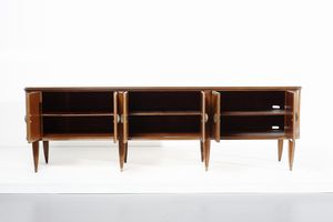 MANIFATTURA BRIANZOLA : Credenza  - Asta Asta 364 | DESIGN E ARTI DECORATIVE DEL NOVECENTO - DESIGN (Online) Online - Associazione Nazionale - Case d'Asta italiane