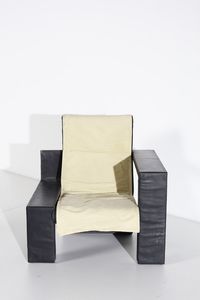 RIETVELD GERRIT THOMAS (1888 - 1964) : nello stile di. Quattro poltrone  - Asta Asta 364 | DESIGN E ARTI DECORATIVE DEL NOVECENTO - DESIGN (Online) Online - Associazione Nazionale - Case d'Asta italiane