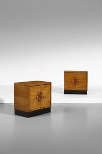 MANIFATTURA ITALIANA - Coppia di comodini