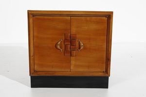 MANIFATTURA ITALIANA : Coppia di comodini  - Asta Asta 364 | DESIGN E ARTI DECORATIVE DEL NOVECENTO - DESIGN (Online) Online - Associazione Nazionale - Case d'Asta italiane