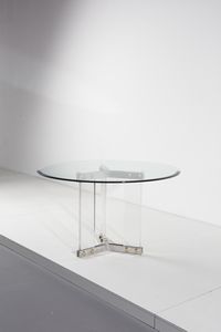 ALBRICCI ALESSANDRO : attribuito. Tavolo  - Asta Asta 364 | DESIGN E ARTI DECORATIVE DEL NOVECENTO - DESIGN (Online) Online - Associazione Nazionale - Case d'Asta italiane