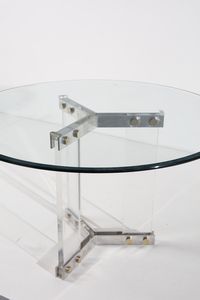 ALBRICCI ALESSANDRO : attribuito. Tavolo  - Asta Asta 364 | DESIGN E ARTI DECORATIVE DEL NOVECENTO - DESIGN (Online) Online - Associazione Nazionale - Case d'Asta italiane