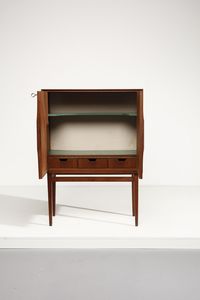 KJERSGAARD AKSEL : attribuito. Mobile bar  - Asta Asta 364 | DESIGN E ARTI DECORATIVE DEL NOVECENTO - DESIGN (Online) Online - Associazione Nazionale - Case d'Asta italiane