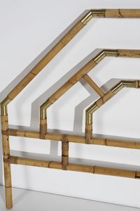 PETTI SANDRO (n. 1927) : Testiera letto per Angolometallarte  - Asta Asta 364 | DESIGN E ARTI DECORATIVE DEL NOVECENTO - DESIGN (Online) Online - Associazione Nazionale - Case d'Asta italiane