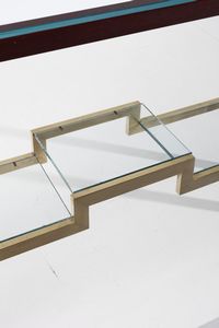 PETTI SANDRO (n. 1927) : Consolle serie Canton per Angolometallarte  - Asta Asta 364 | DESIGN E ARTI DECORATIVE DEL NOVECENTO - DESIGN (Online) Online - Associazione Nazionale - Case d'Asta italiane