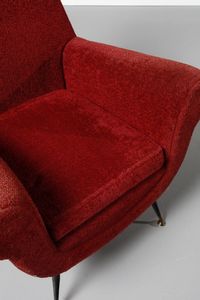 RADICE GIGI (1954 - 2002) : Divano e coppia di poltrone  - Asta Asta 364 | DESIGN E ARTI DECORATIVE DEL NOVECENTO - DESIGN (Online) Online - Associazione Nazionale - Case d'Asta italiane