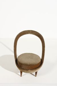 LACCA CESARE (n. 1929) : attribuito. Poltrona  - Asta Asta 364 | DESIGN E ARTI DECORATIVE DEL NOVECENTO - DESIGN (Online) Online - Associazione Nazionale - Case d'Asta italiane