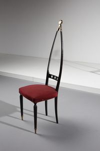 POZZI E VERGA : Coppia di sedie  - Asta Asta 364 | DESIGN E ARTI DECORATIVE DEL NOVECENTO - DESIGN (Online) Online - Associazione Nazionale - Case d'Asta italiane