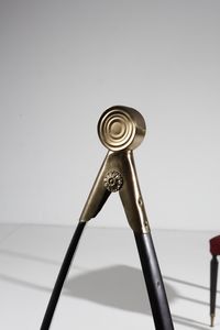 POZZI E VERGA : Coppia di sedie  - Asta Asta 364 | DESIGN E ARTI DECORATIVE DEL NOVECENTO - DESIGN (Online) Online - Associazione Nazionale - Case d'Asta italiane