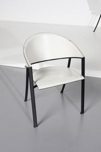 PAMIO ROBERTO (1937 - 2021) : Otto sedie Blenda per Matteo Grassi  - Asta Asta 364 | DESIGN E ARTI DECORATIVE DEL NOVECENTO - DESIGN (Online) Online - Associazione Nazionale - Case d'Asta italiane