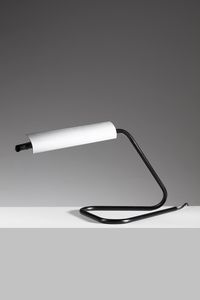 CASTIGLIONI ACHILLE (1918 -2002) & PIERGIACOMO (1913 - 1968) - Lampada da tavolo Tubino per Flos