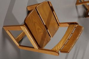 TAPIOVAARA ILMARI (1914 - 1999) : Sei sedie per La Montina  - Asta Asta 364 | DESIGN E ARTI DECORATIVE DEL NOVECENTO - DESIGN (Online) Online - Associazione Nazionale - Case d'Asta italiane