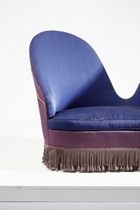 CESARE LACCA & FEDE CHETI : Divanetto  - Asta Asta 364 | DESIGN E ARTI DECORATIVE DEL NOVECENTO - DESIGN (Online) Online - Associazione Nazionale - Case d'Asta italiane