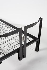 SCARPA AFRA (1937 -2011) & TOBIA (n. 1935) : Letto Vanessa per Gavina  - Asta Asta 364 | DESIGN E ARTI DECORATIVE DEL NOVECENTO - DESIGN (Online) Online - Associazione Nazionale - Case d'Asta italiane