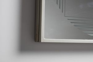 CELADA GIANNI (n. 1935) : Specchio retroilluminato Brama per Fontana Arte  - Asta Asta 364 | DESIGN E ARTI DECORATIVE DEL NOVECENTO - DESIGN (Online) Online - Associazione Nazionale - Case d'Asta italiane