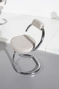 STOPPINO GIOTTO (n. 1926) : Sei sedie Cobra  - Asta Asta 364 | DESIGN E ARTI DECORATIVE DEL NOVECENTO - DESIGN (Online) Online - Associazione Nazionale - Case d'Asta italiane