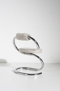 STOPPINO GIOTTO (n. 1926) : Sei sedie Cobra  - Asta Asta 364 | DESIGN E ARTI DECORATIVE DEL NOVECENTO - DESIGN (Online) Online - Associazione Nazionale - Case d'Asta italiane