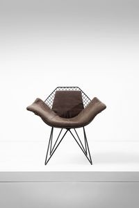 RINALDI GASTONE (1920 - 2006) - Sedia Du 43 per Rima