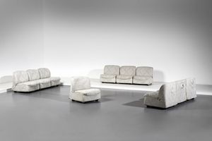 SCARPA AFRA (1937 -2011) & TOBIA (n. 1935) - Dieci poltroncine Ciprea