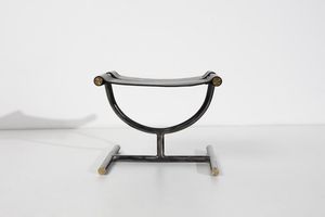 SCARPA AFRA (1937 -2011) & TOBIA (n. 1935) : Coppia di sgabelli  - Asta Asta 364 | DESIGN E ARTI DECORATIVE DEL NOVECENTO - DESIGN (Online) Online - Associazione Nazionale - Case d'Asta italiane