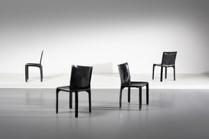 BELLINI MARIO (n. 1935) - Quattro sedie CAB per Cassina